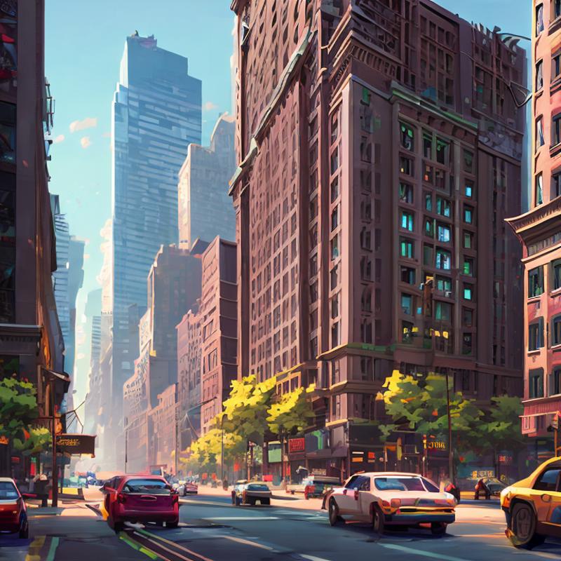 01863-4-an apartment building in downtown newyork with a busy street full of cars and a building and storefront PaintStyle6.png